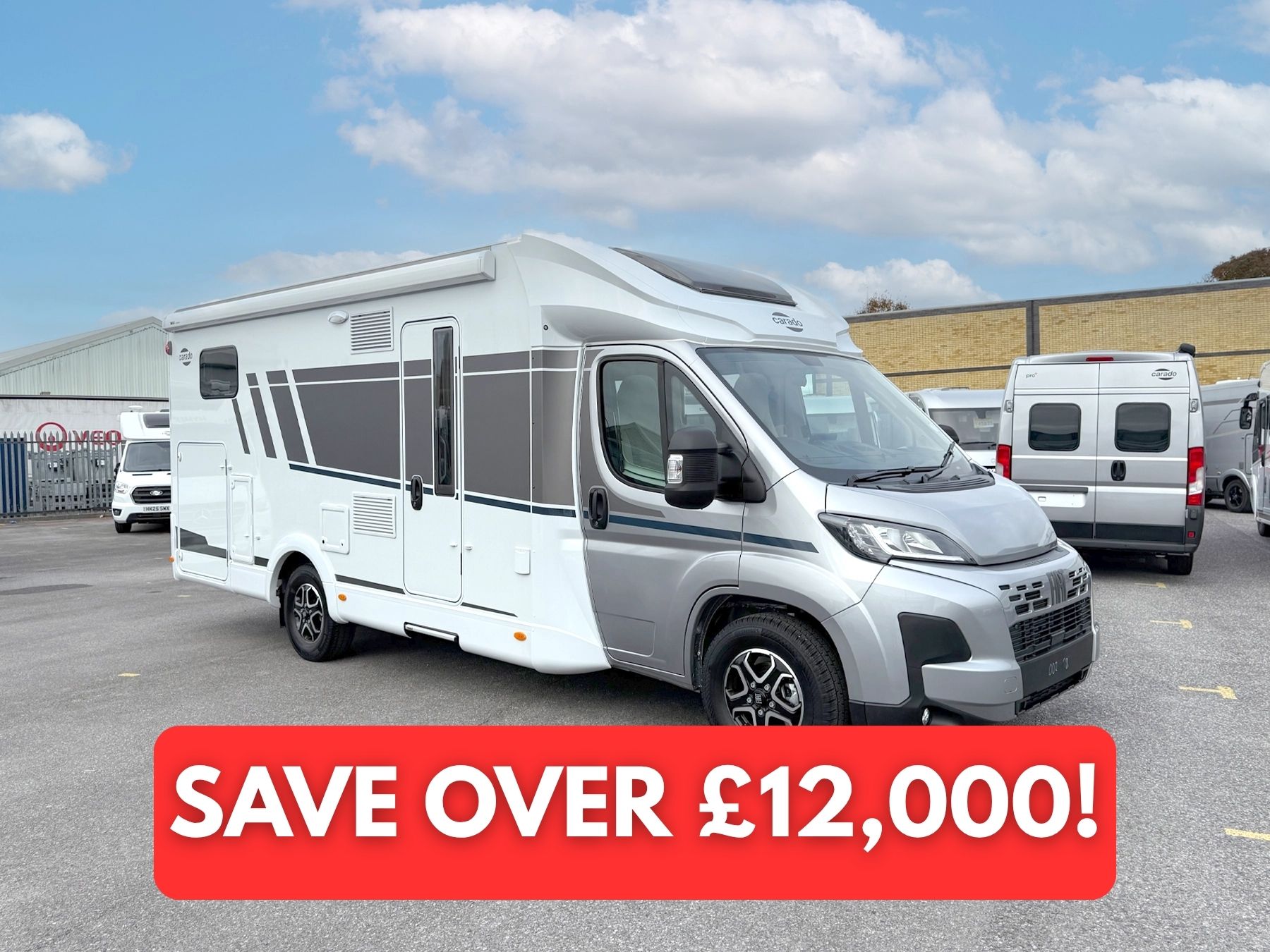Carado T447 Pro Plus Motorhome 7114 - Exterior Front Right