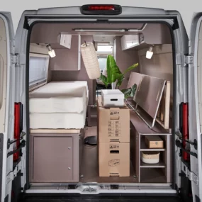 Burstner Eliseo C642 Campervan - Exterior Garage Storage