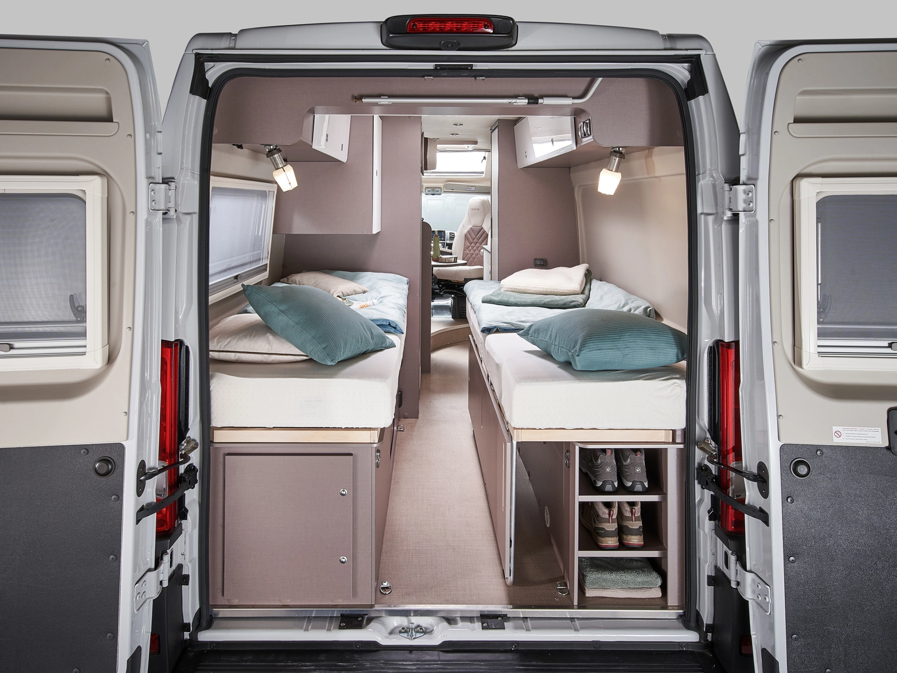 Burstner Eliseo C642 Campervan - Exterior Garage View