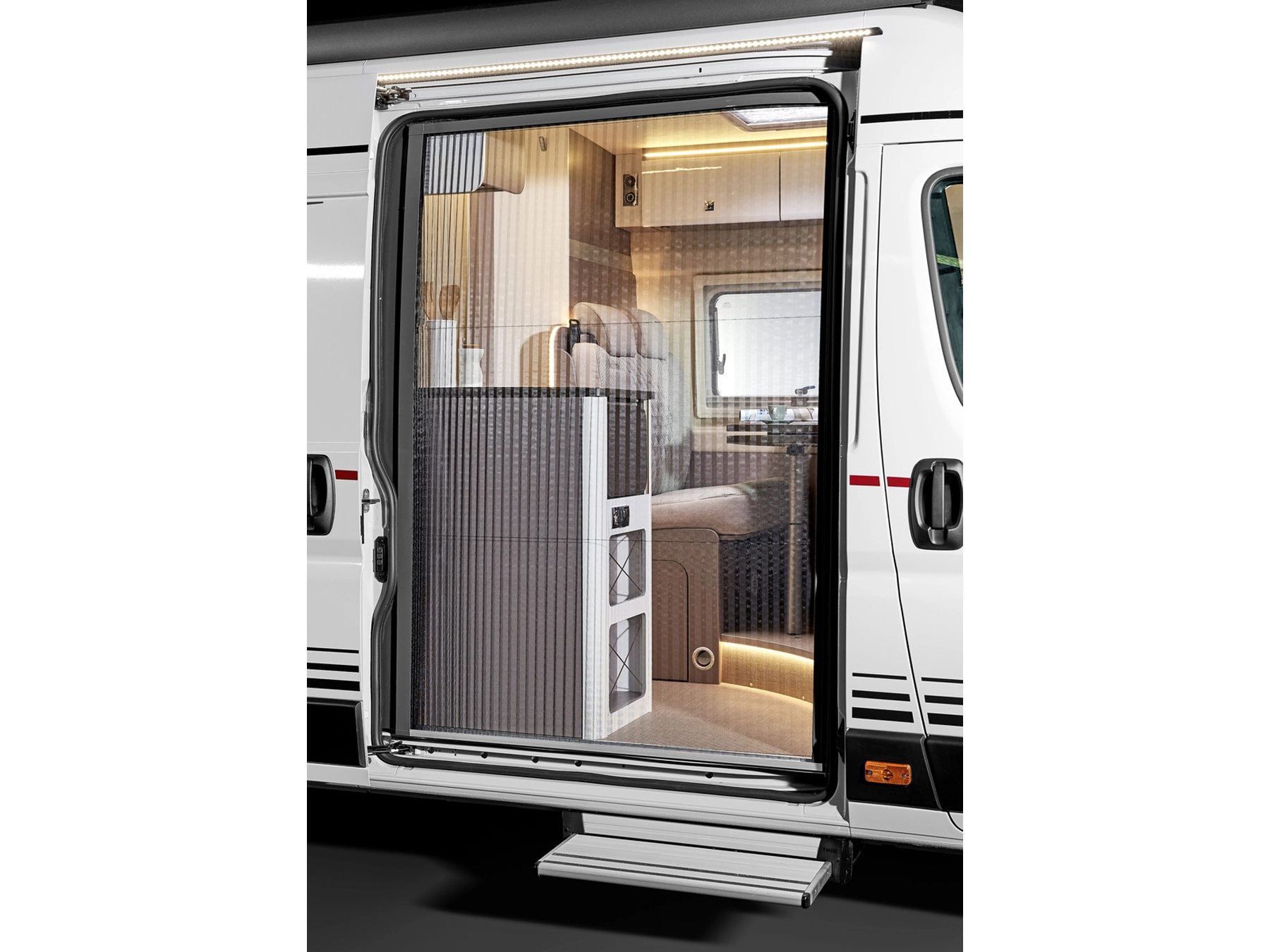 Burstner Eliseo C642 Campervan - External Flyscreen