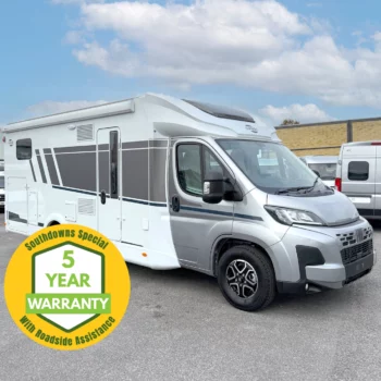 Carado T447 Pro Plus Motorhome 7114 - Exterior Front Right BADGE