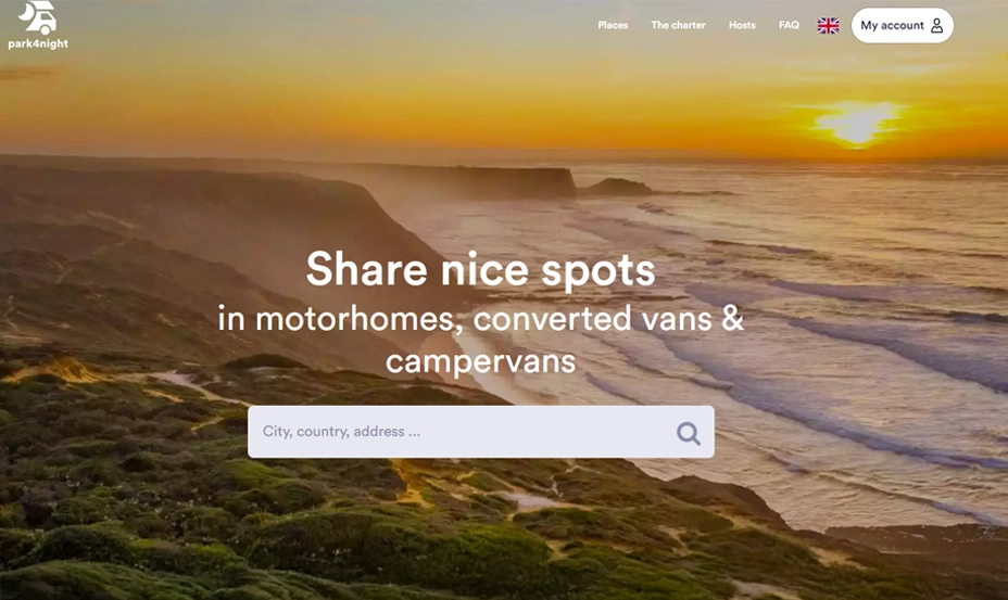 Best Motorhome Apps - Park4Night