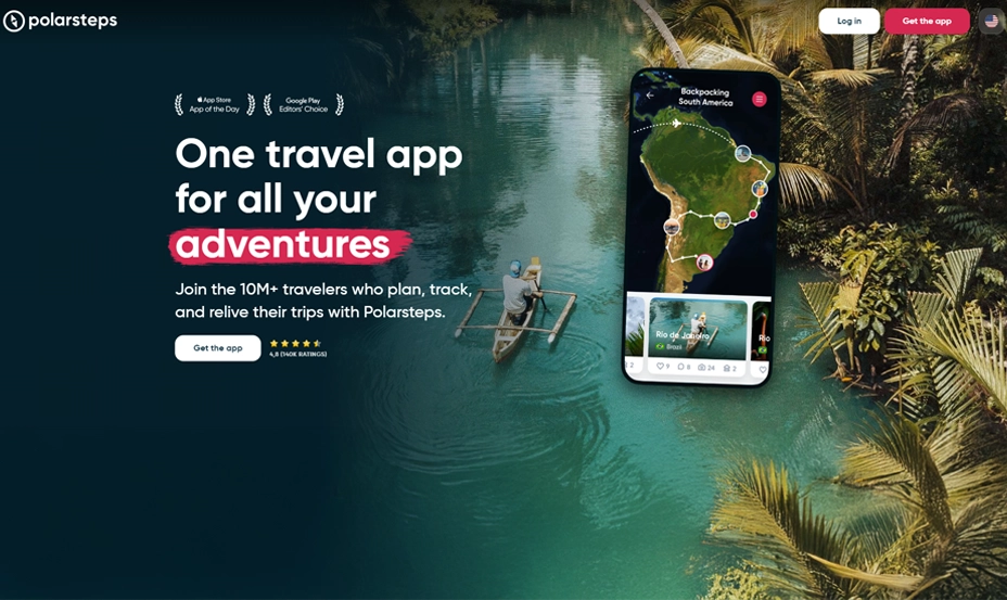 Best Motorhome Apps - Polarsteps
