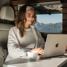 Hymer Grand Canyon S Xperience Campervan - Lifestyle Working