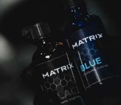 Matrix Ceramic Coating Black and Blue Bottle