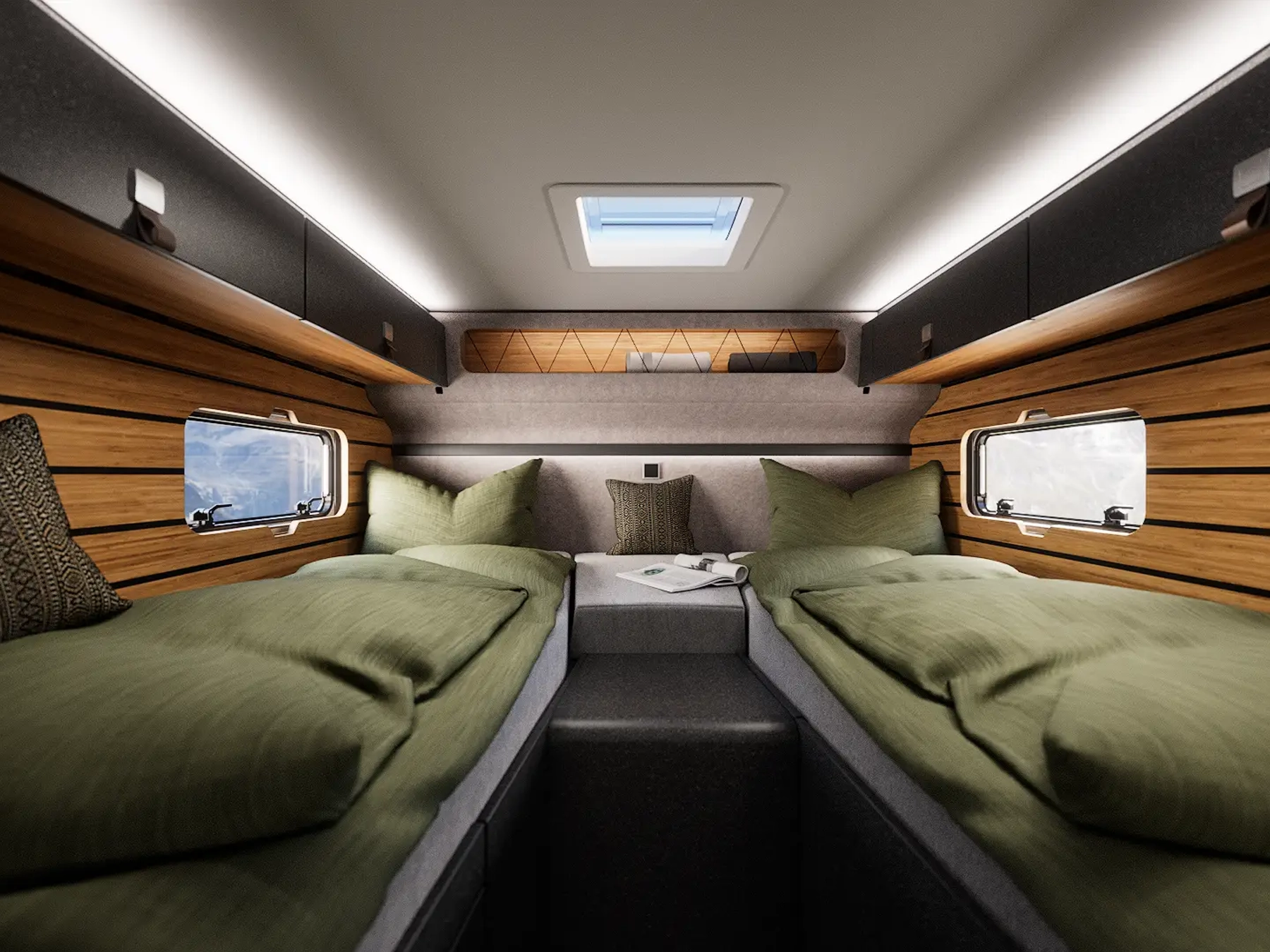 Hymer ML-T 570 Motorhome - Bedroom