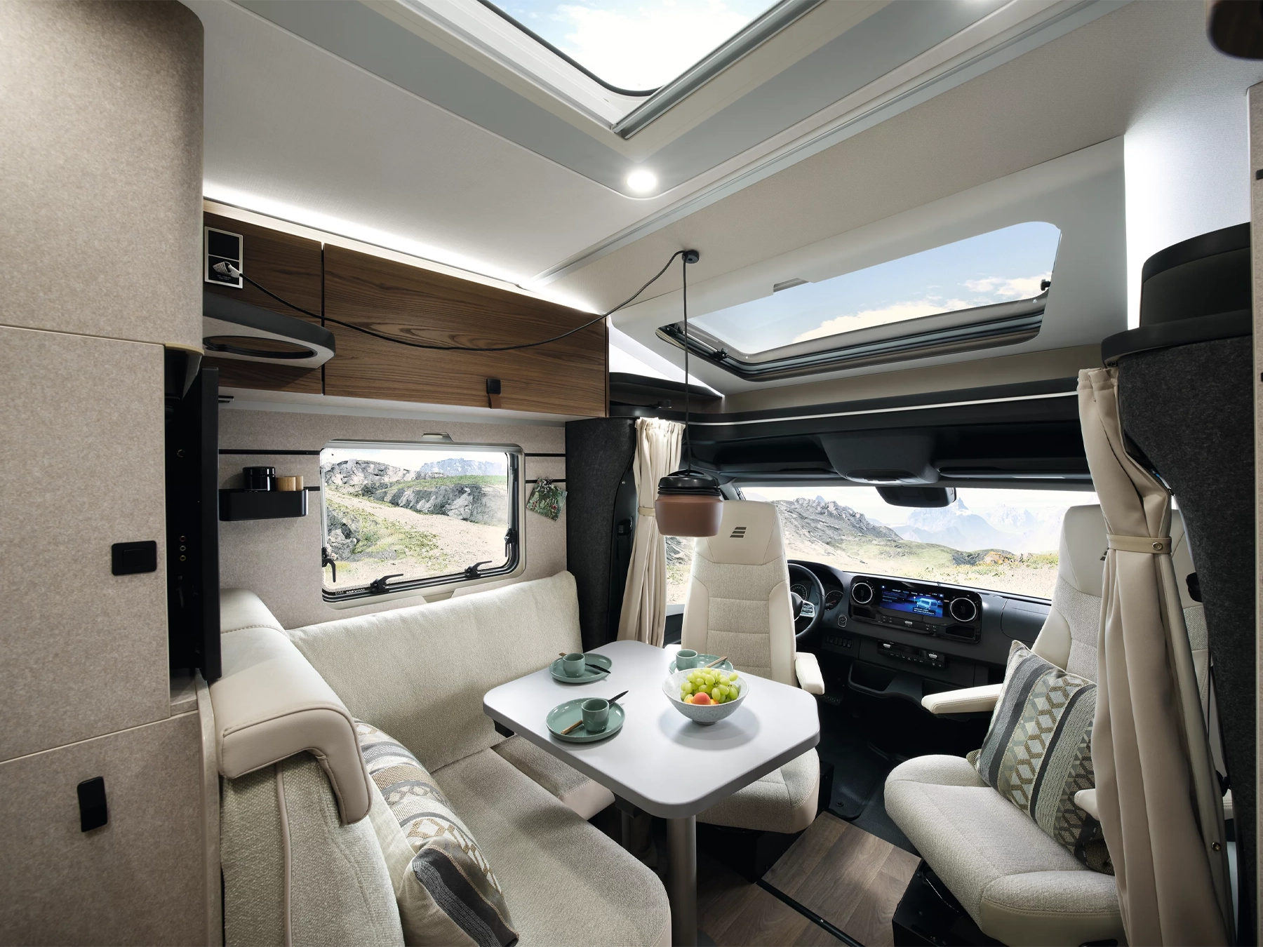 Hymer ML-T 570 Motorhome - Interior Cab Light