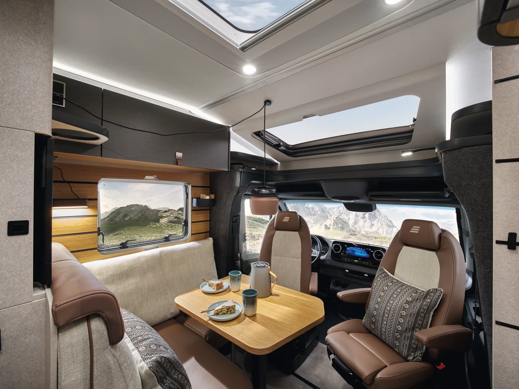 Hymer ML-T 570 Motorhome - Interior Cab
