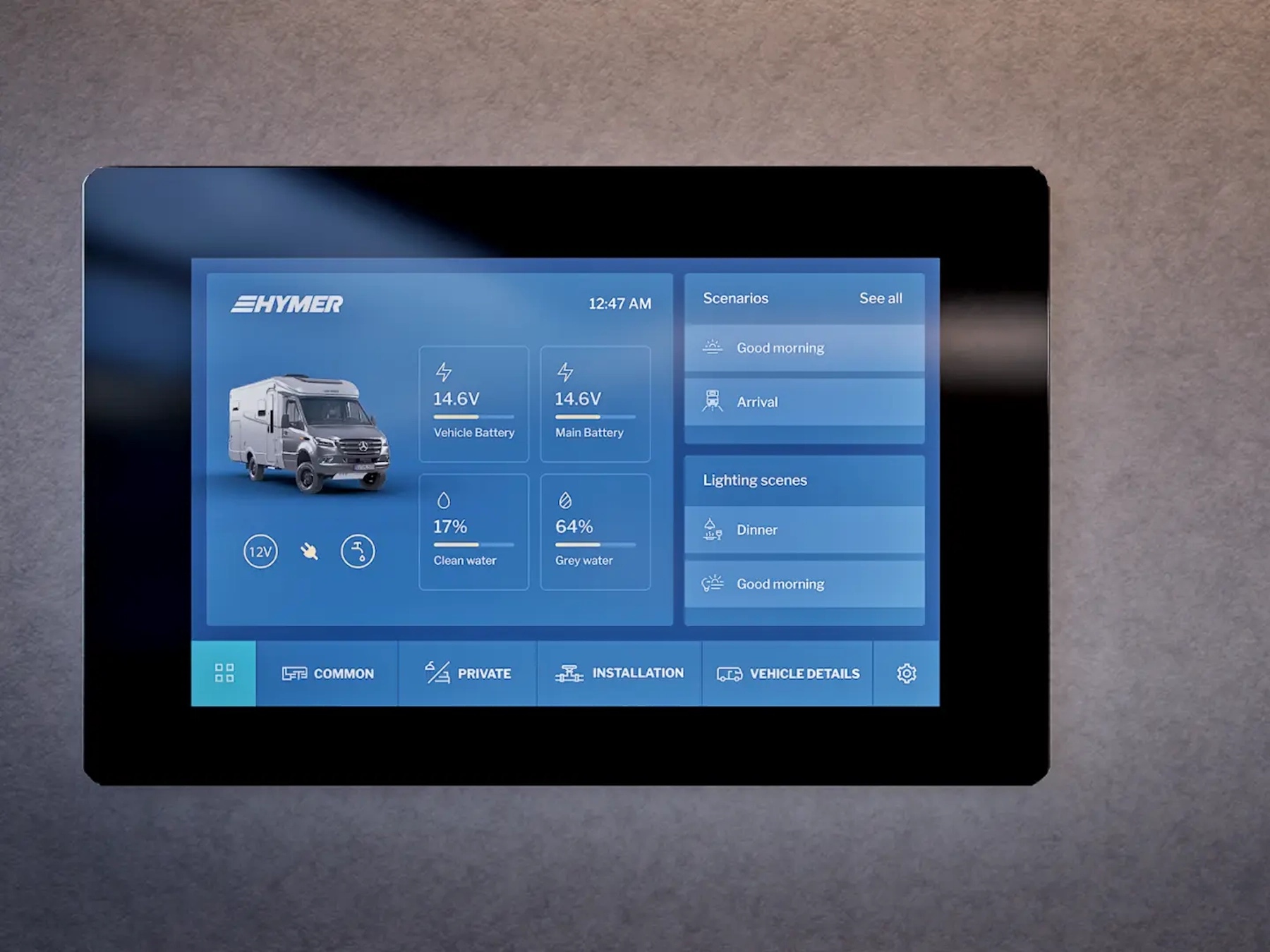 Hymer ML-T 570 Motorhome - Interior Panel