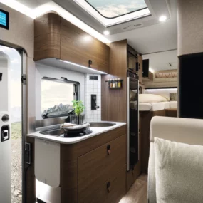 Hymer ML-T 570 Motorhome - Kitchen Wood