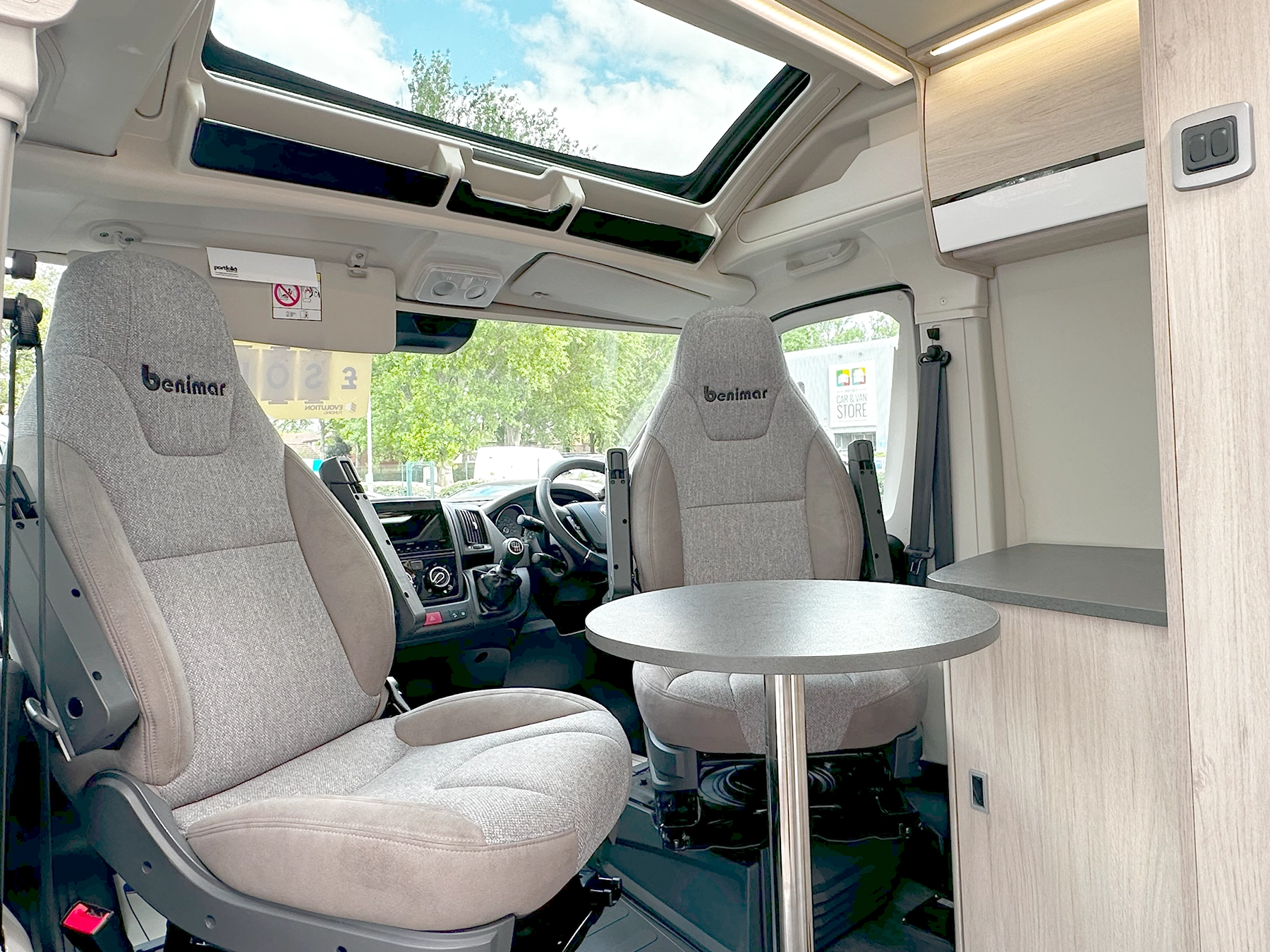 Benimar Benivan 120 Campervan Swivel Cab Seats