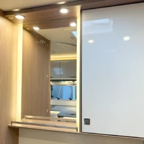 Burstner Lyseo TD 680 G Bathroom Cupboard & Mirror