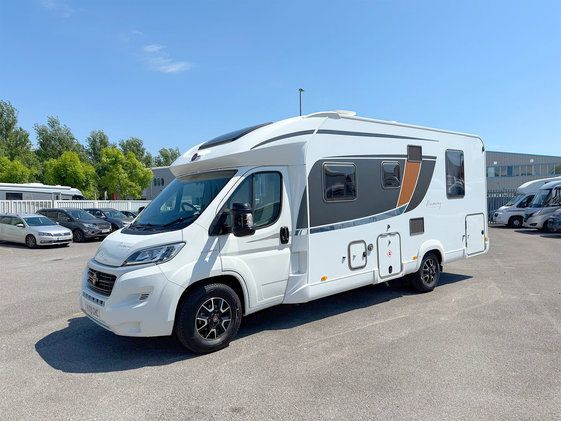 Burstner Lyseo TD 745 Harmony Line Motorhome Exterior Front Right