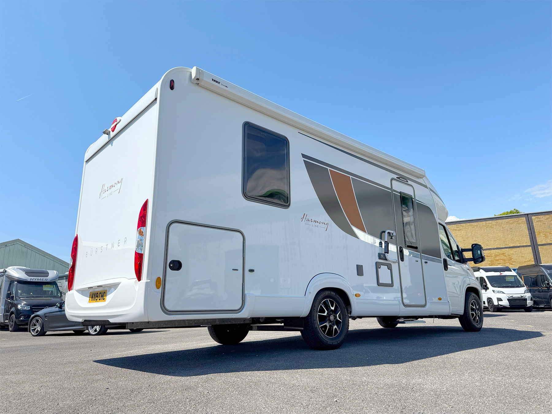Burstner Lyseo TD 745 Harmony Line Motorhome Exterior Rear Left