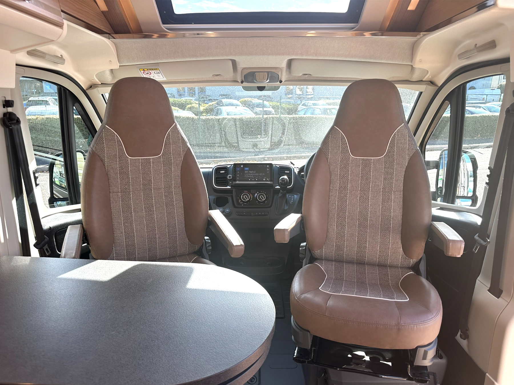 Malibu Diversity 600 DB K GT Skyview Pop Top Campervan 7912 - Cab Seats Swivel