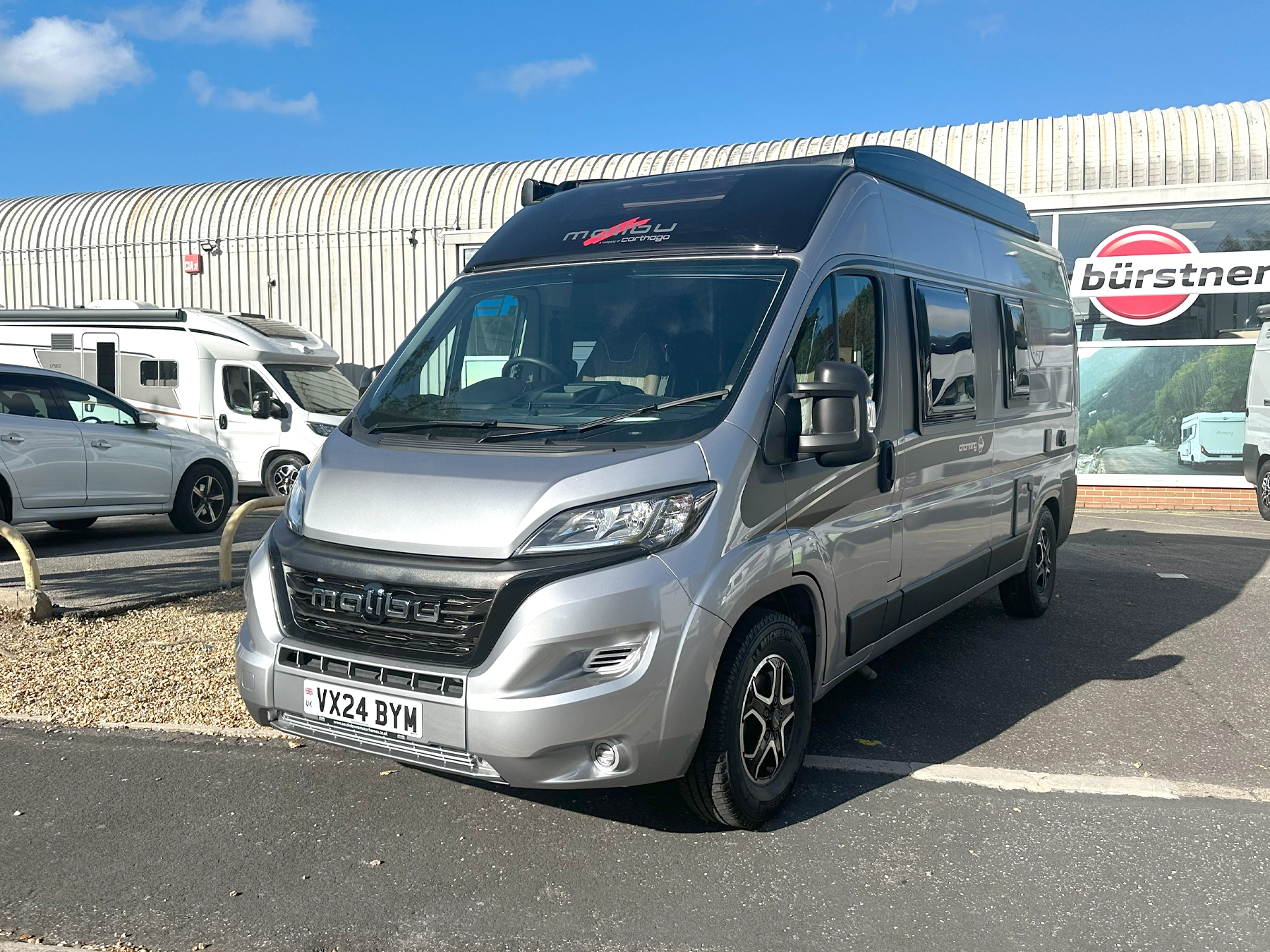 Malibu Diversity 600 DB K GT Skyview Pop Top Campervan 7912 - Exterior Front Left