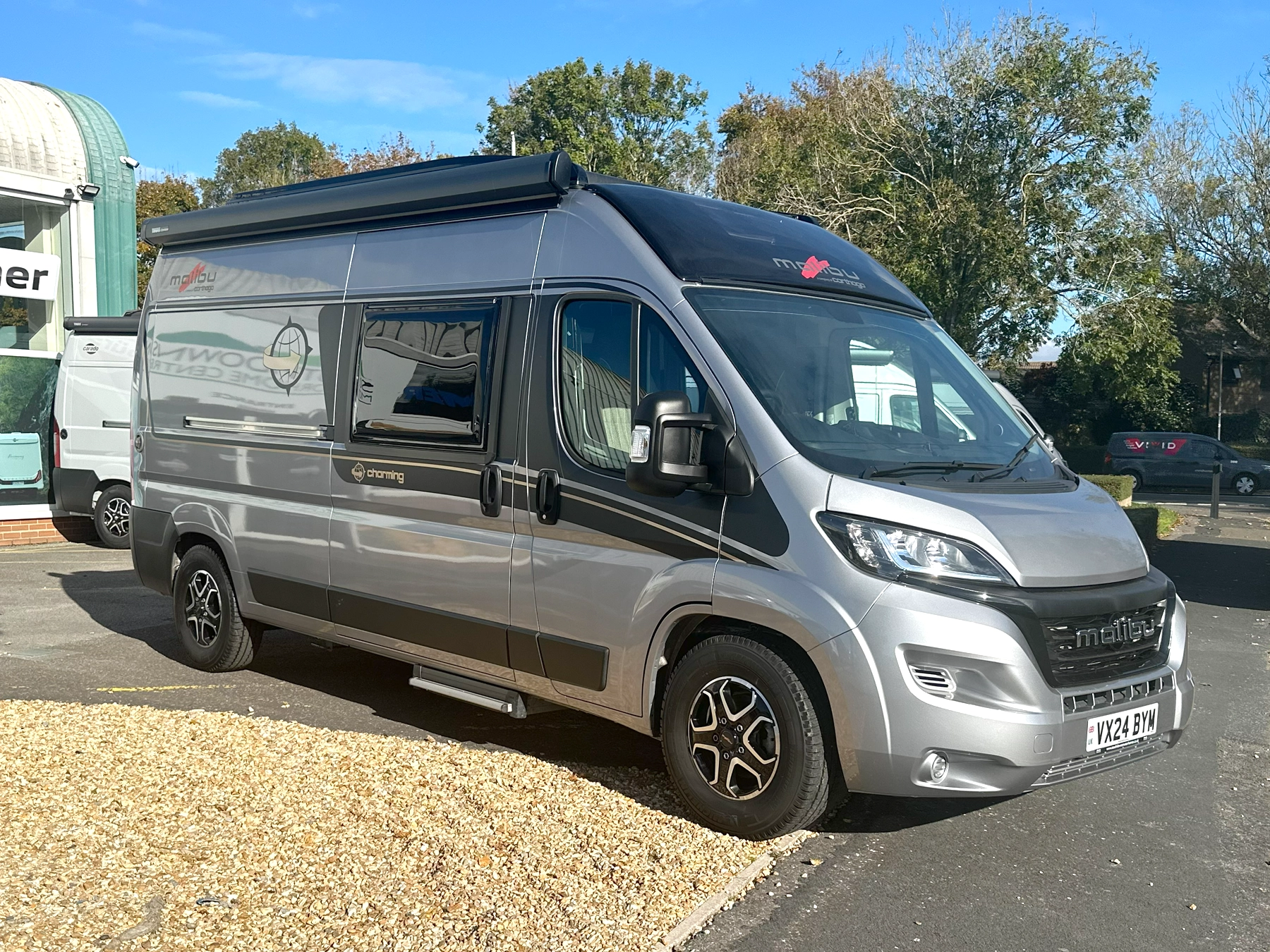 Malibu Diversity 600 DB K GT Skyview Pop Top Campervan 7912 - Exterior Front Right