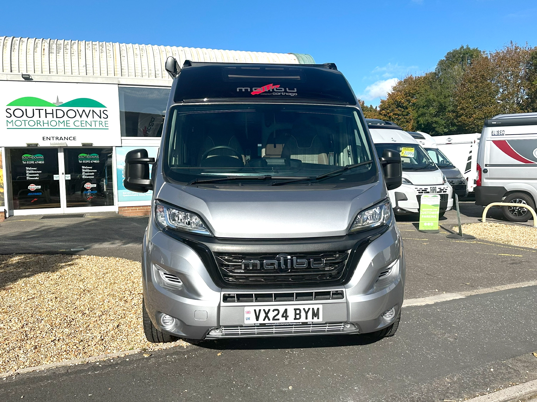 Malibu Diversity 600 DB K GT Skyview Pop Top Campervan 7912 - Exterior Front