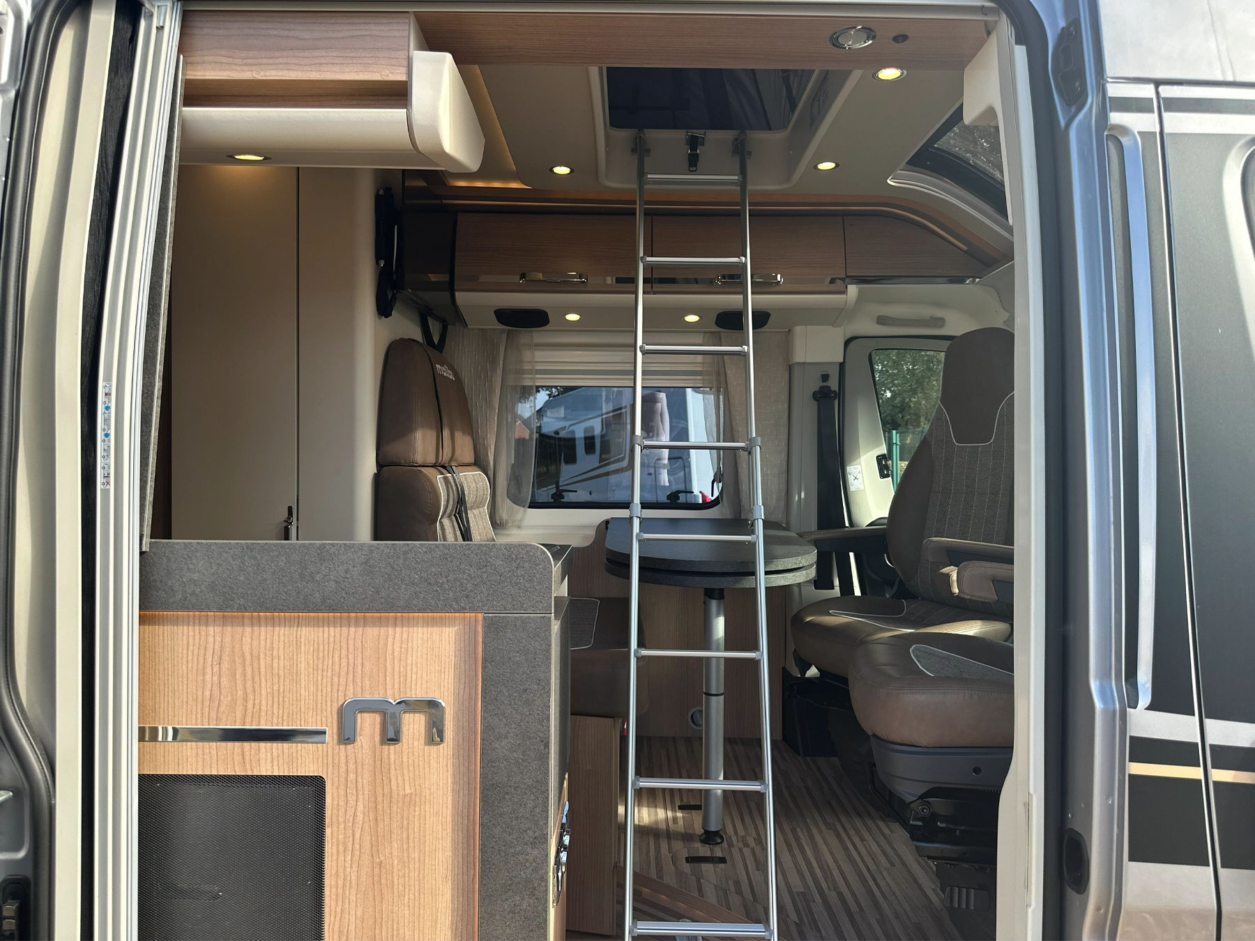 Malibu Diversity 600 DB K GT Skyview Pop Top Campervan 7912 - Interior Ladder