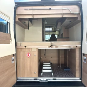 Malibu Diversity 600 DB K GT Skyview Pop Top Campervan 7912 - Interior Rear
