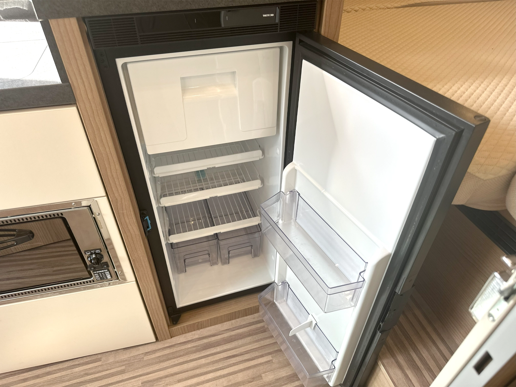 Malibu Diversity 600 DB K GT Skyview Pop Top Campervan 7912 - Kitchen Fridge