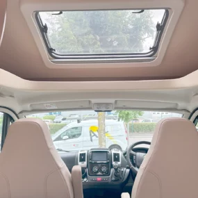 Burstner Lyseo TD 745 Harmony Line Motorhome Drivers Cab Skylight