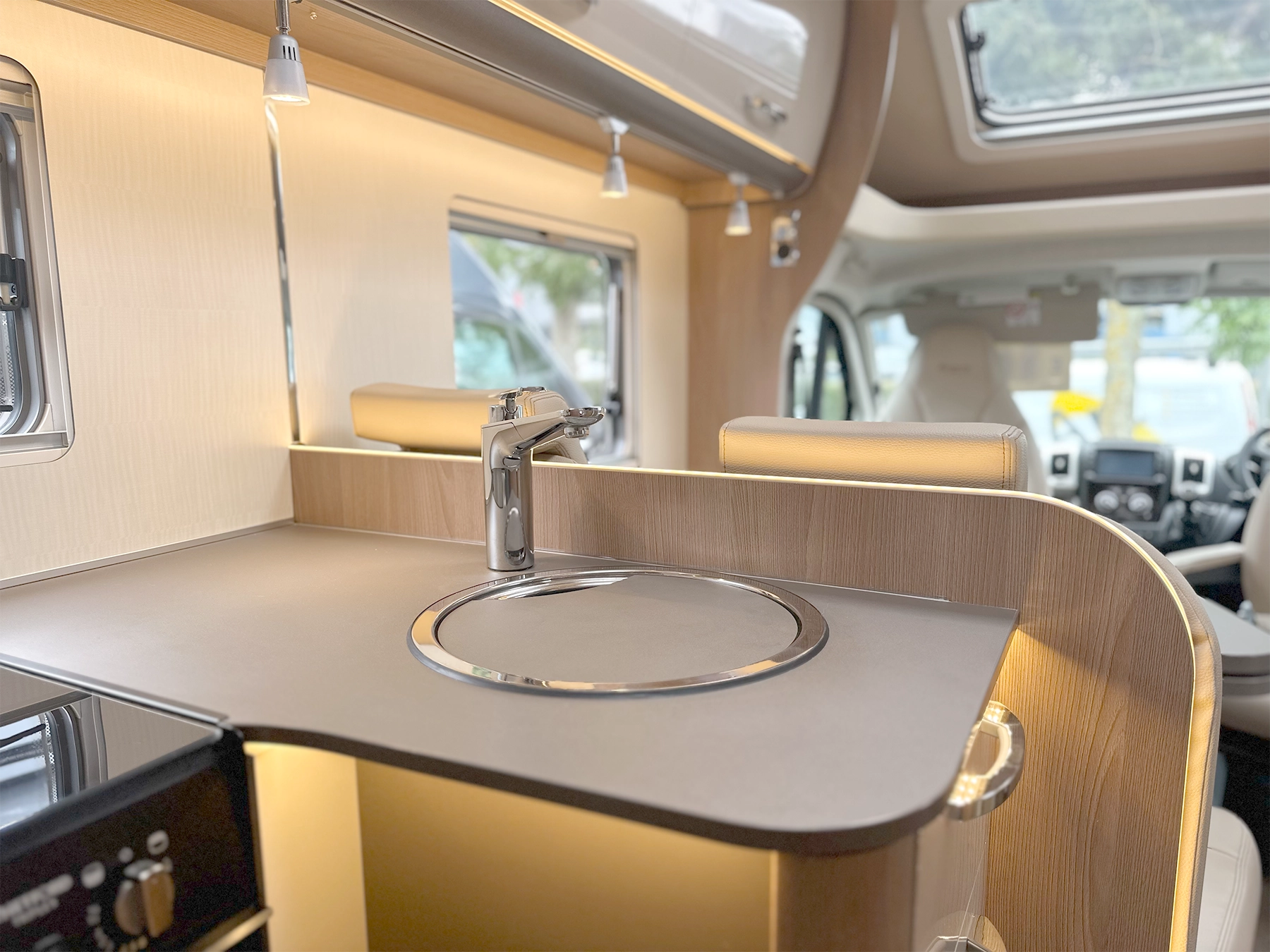 Burstner Lyseo TD 745 Harmony Line Motorhome Kitchen Sink