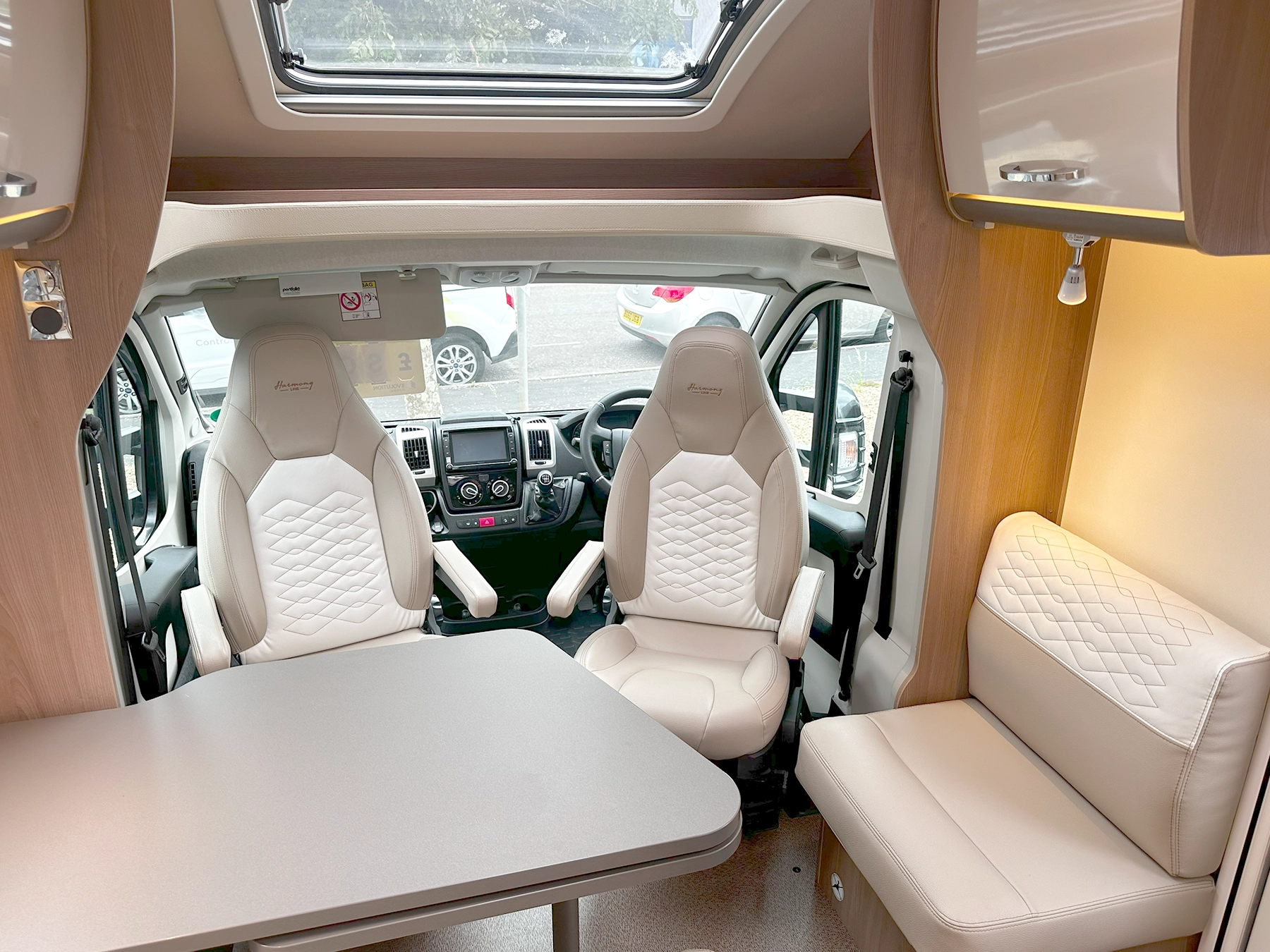 Burstner Lyseo TD 745 Harmony Line Motorhome Lounge Area