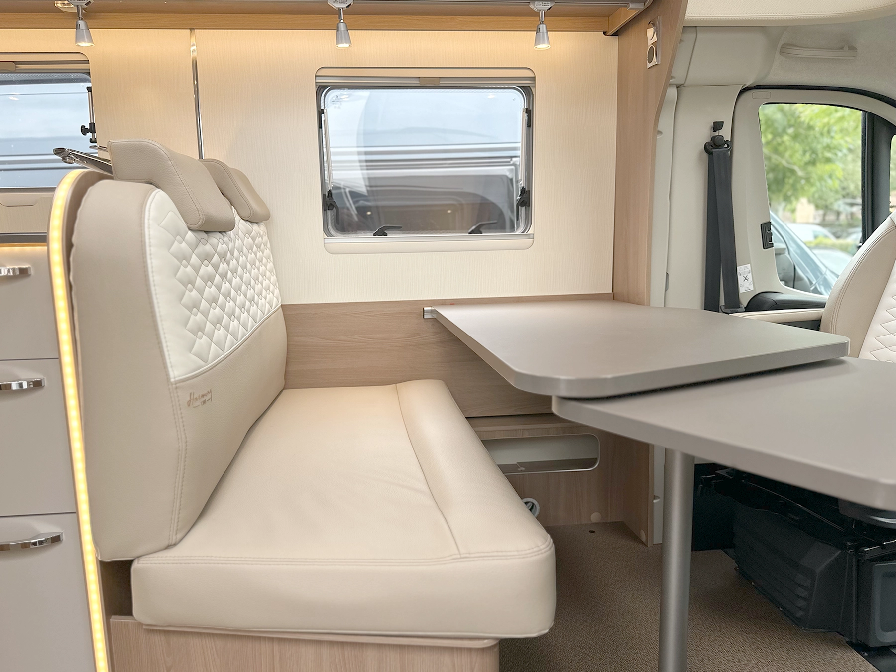 Burstner Lyseo TD 745 Harmony Line Motorhome Lounge Seats