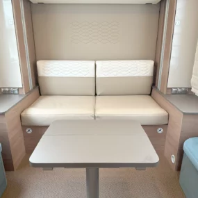 Burstner Lyseo TD 745 Harmony Line Motorhome Rear Lounge Area