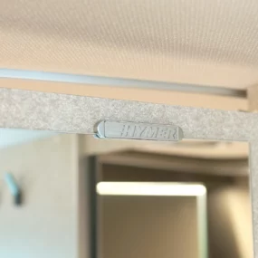 Hymer Grand Canyon S Crossover Pop Top Hymer Logo Bathroom Mirror