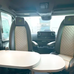 Hymer Grand Canyon S Crossover Pop Top Lounge Area