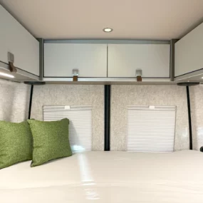 Hymer Grand Canyon S Crossover Pop Top Overhead Storage Bedroom