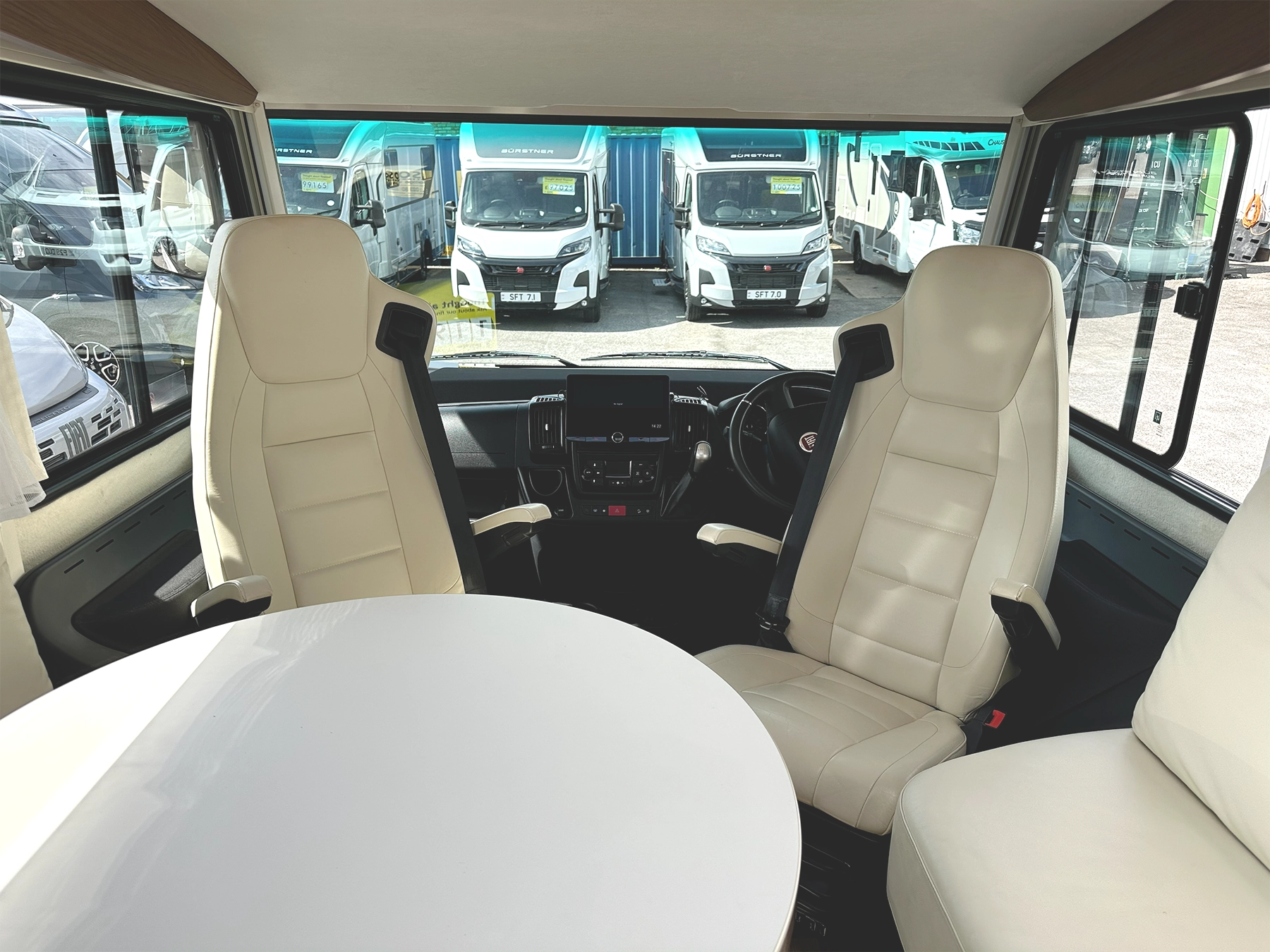 Niesmann Arto 77e Swivel Front Cab Seats