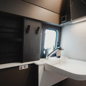 Hymer Grand Canyon S Crossover Campervan - Bathroom Sink