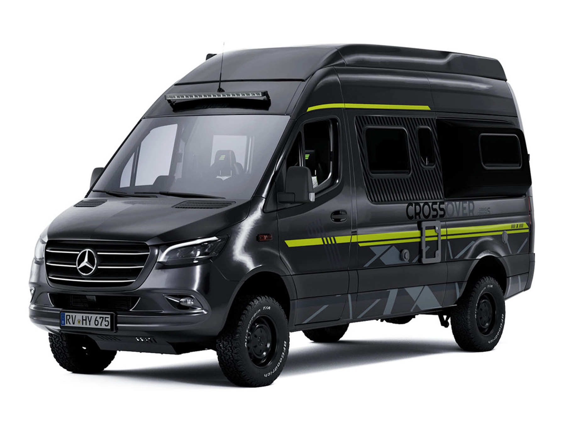 Hymer Grand Canyon S Crossover Campervan - Exterior Front Left