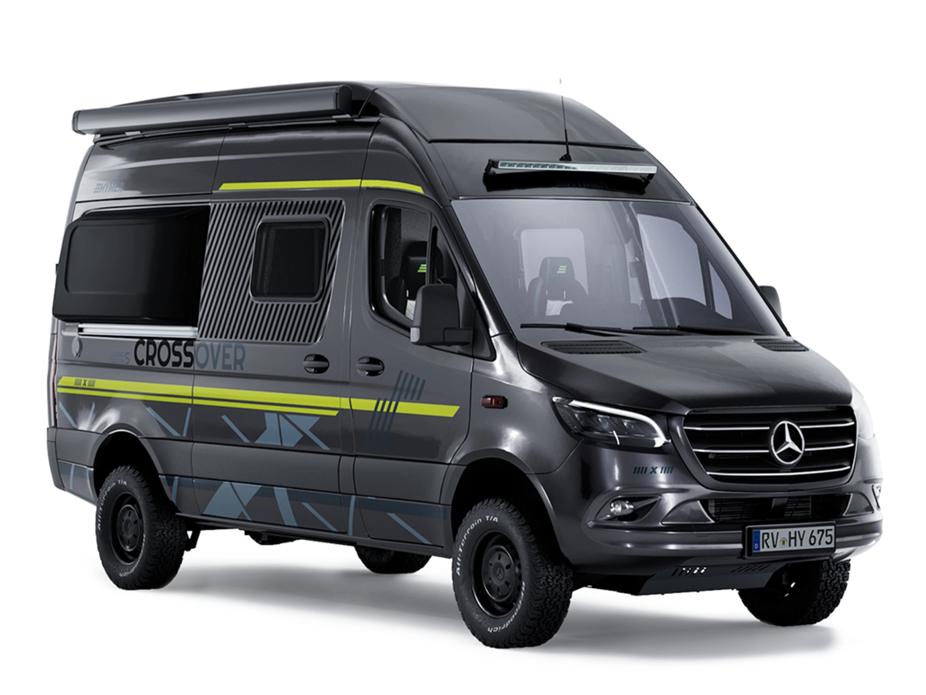 Hymer Grand Canyon S Crossover Campervan - Exterior Front Right