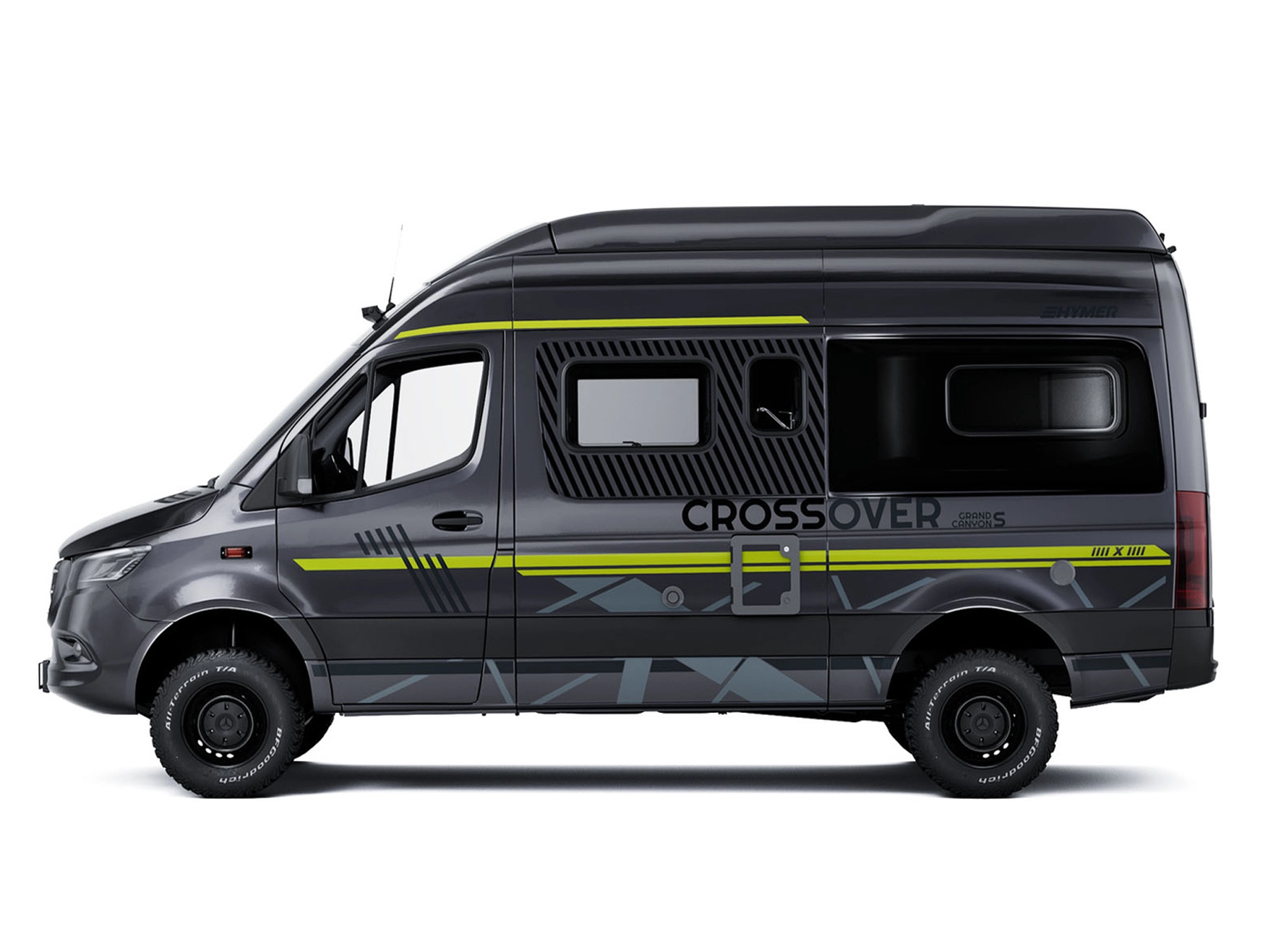 Hymer Grand Canyon S Crossover Campervan - Exterior Left
