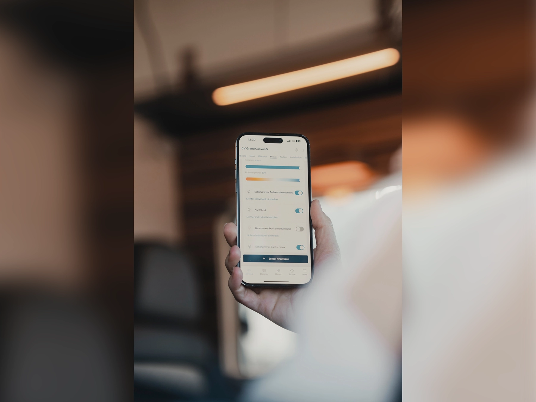 Hymer Grand Canyon S Crossover Campervan - Hymer Connect App