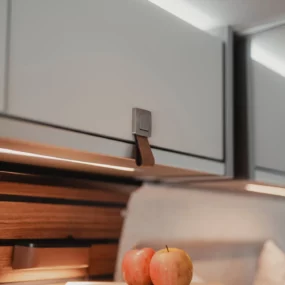 Hymer Grand Canyon S Crossover Campervan - Interior Locker Handle Detail