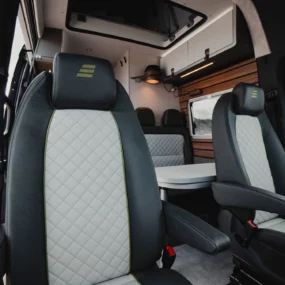 Hymer Grand Canyon S Crossover Campervan - Interior View from Cab Seats