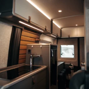 Hymer Grand Canyon S Crossover Campervan - Kitchen