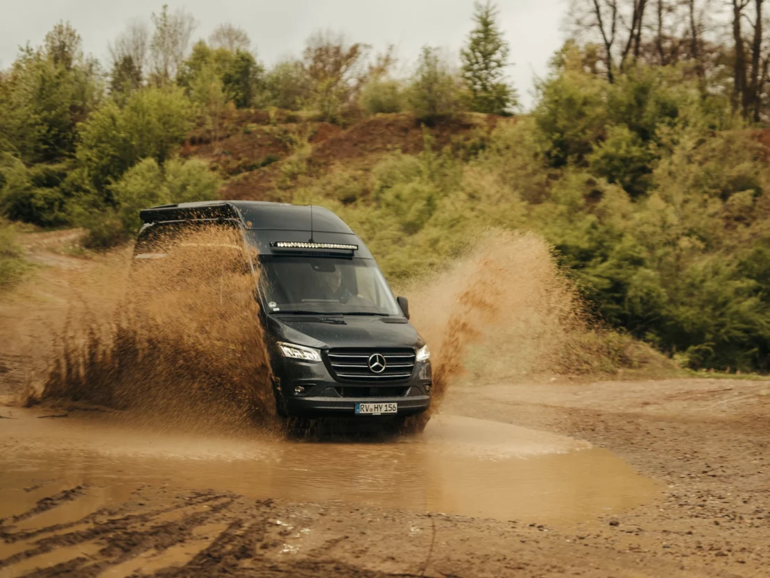 Hymer Grand Canyon S Crossover Campervan - Off Road 1