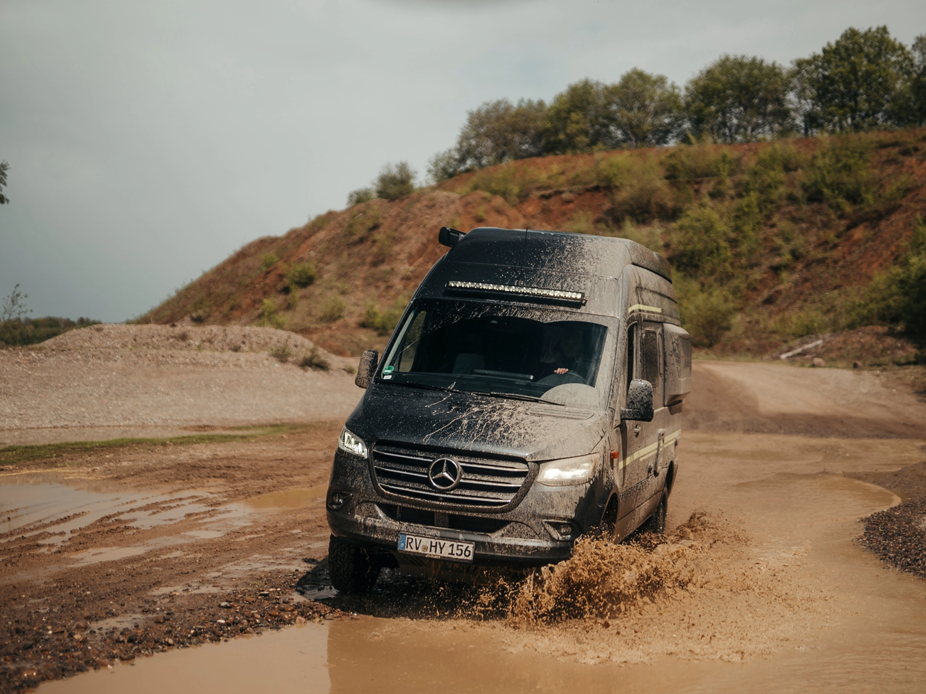 Hymer Grand Canyon S Crossover Campervan - Off Road 3