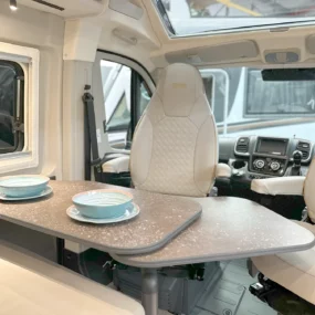 Burstner B66 600 C Pop-Top B66 Lounge Table Extended