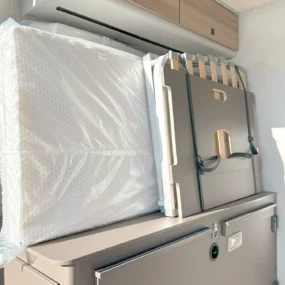 Burstner B66 600 C Pop-Top Bed Folded Away