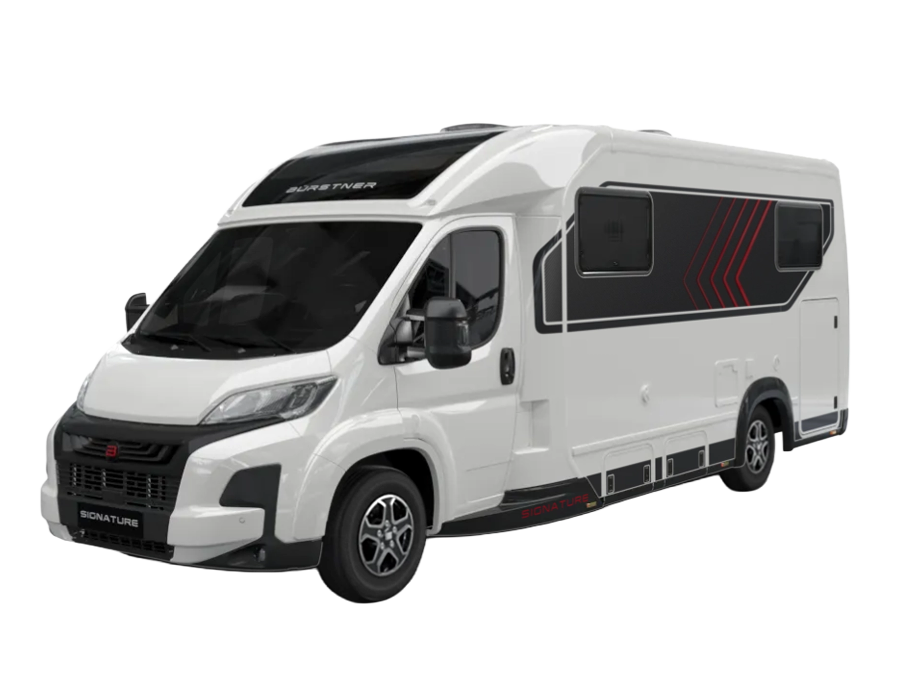 Burstner Signature 70 Motorhome 9719 - Exterior Front Left