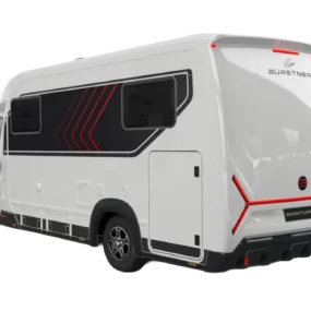 Burstner Signature 70 Motorhome 9719 - Exterior Rear Left