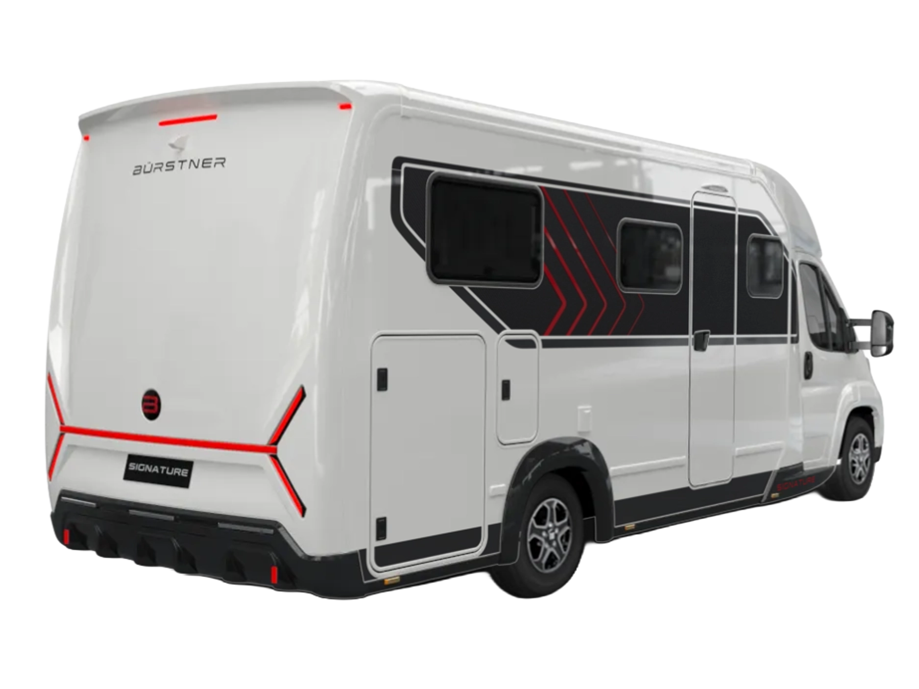 Burstner Signature 70 Motorhome 9719 - Exterior Rear Right