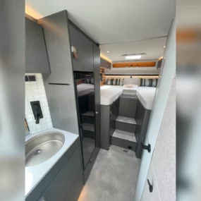 Hymer ML-T Crosstrail Motorhome FO100120 - Bedroom View
